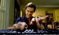 bruce typing gif